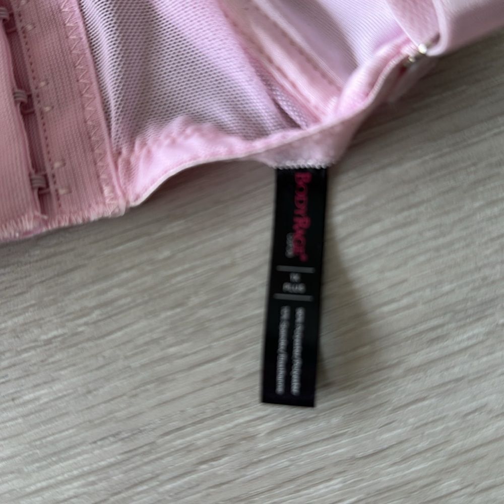 Body Rage Curve Corset Bra Pink 1X EUC - Picture 6 of 7